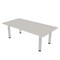 Skutchi Designs 35.5 in W, 59.5 in L, 29 in H, Engineered Wood Top, Ivory HAR-REC-36X60-PT-26 - alternate 1